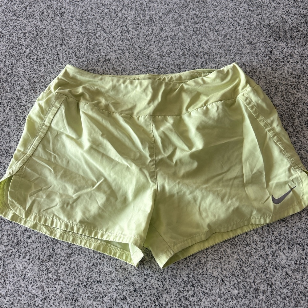 Neon Nike Running Shorts